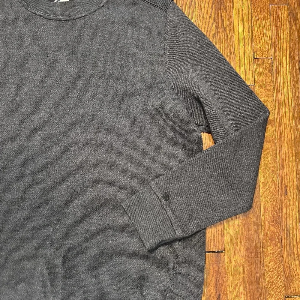 All In Motion Men's Crewneck Sweater Size Large Gray/Blue Preowned